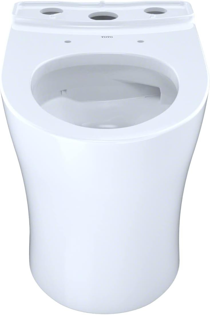 TOTO Aquia IV Elongated Skirted Toilet Bowl with CEFIONTECT, Cotton White - CT446CUGN#01