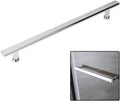 Shower door handles,Shower Door Handle and Pulls Replacement Sets for Glass Door | Bathroom Door Knobs for Shower Enclosures Screen Internal/External | Polish Chrome Towel Bar (Color : ( Color : Chrom
