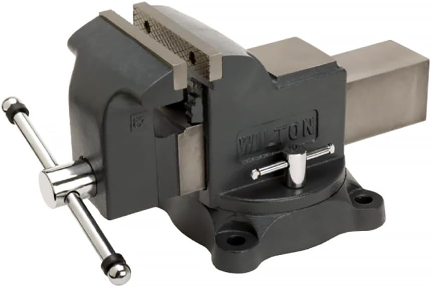 Wilton Shop Bench Vise, 4' Jaw Width, 4' Max Jaw Opening, 2-3/4' Throat (Model WS4)
