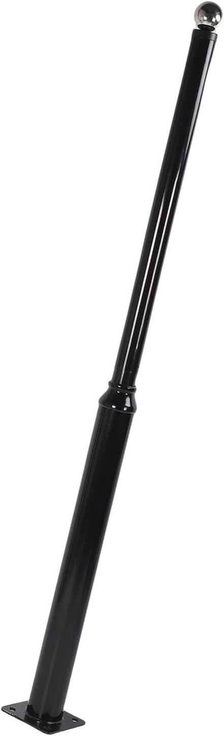 Street Light Pole 13ft Heavy Duty Outdoor Lighting Steel Pole for Basketball Courts Parking Lots Residential Areas Park