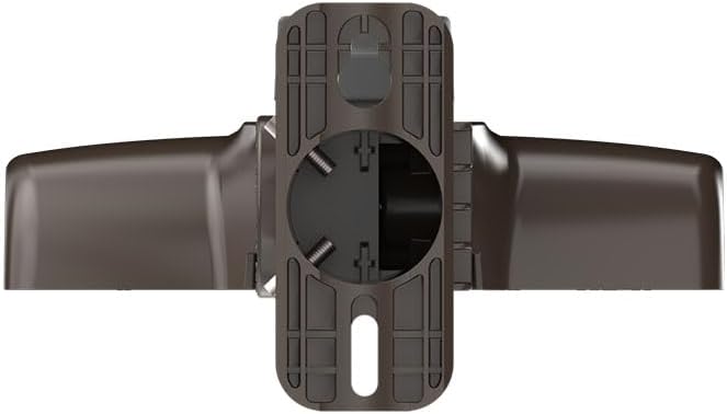 Lithonia Lighting LED Outdoor Area Light Fixture, LED Parking Lot Light with Adjustable Brightness, 3-in-1 Selectable White Color, 4-in-1 Switchable Distribution, UVOLT, Wall or Pole Mount, Bronze