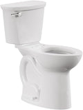 American Standard Toilet 215TB104.020 Cadet PRO Two-Piece, Extra Tall Height, 10 inch Rough In Toilet, Elongated Front, White, 1.28 GPF (TOILET SEAT SOLD SEPARATELY)