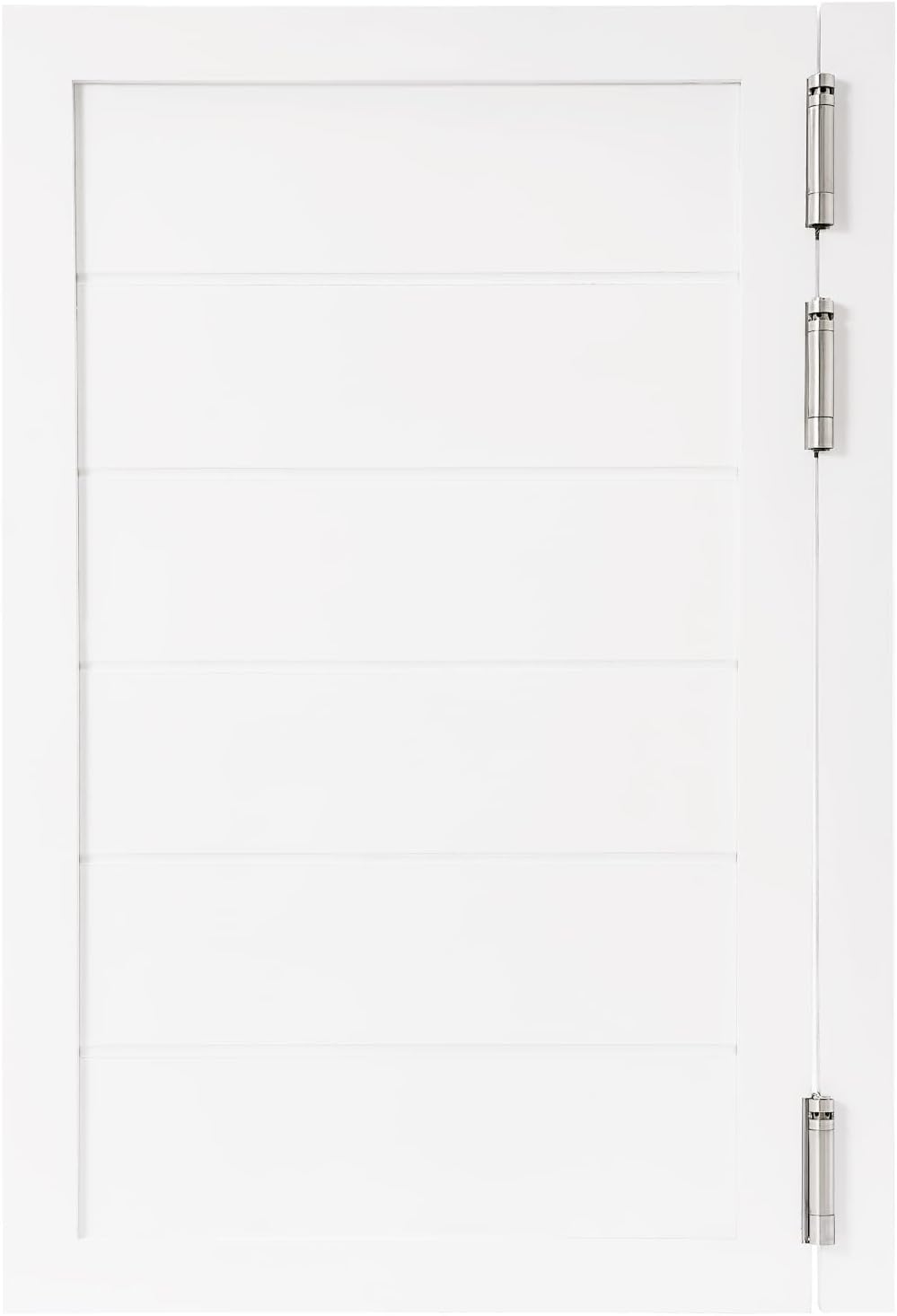 Swinging Cafe Door,Pine Wood Saloon Door Includes Hinges, Single Half Doors for Kitchen Shop Entrance Partition Pub(White,23.6x35.4in)