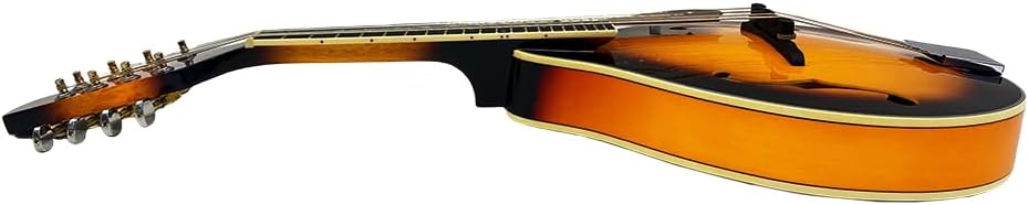 Mandolin Musical Instrument A Style Acoustic Mandolin Instrument Kit 8 String for Beginners Adults with Carrying Case Extra Strings Picks Cleaning Cloth