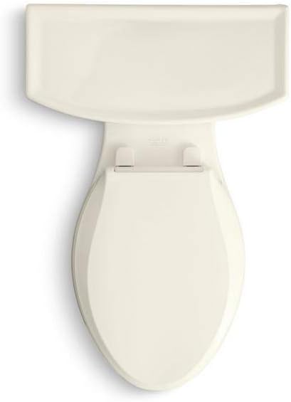 KOHLER K-3551-96 Archer® Two-piece elongated toilet, 1.28 gpf, Biscuit