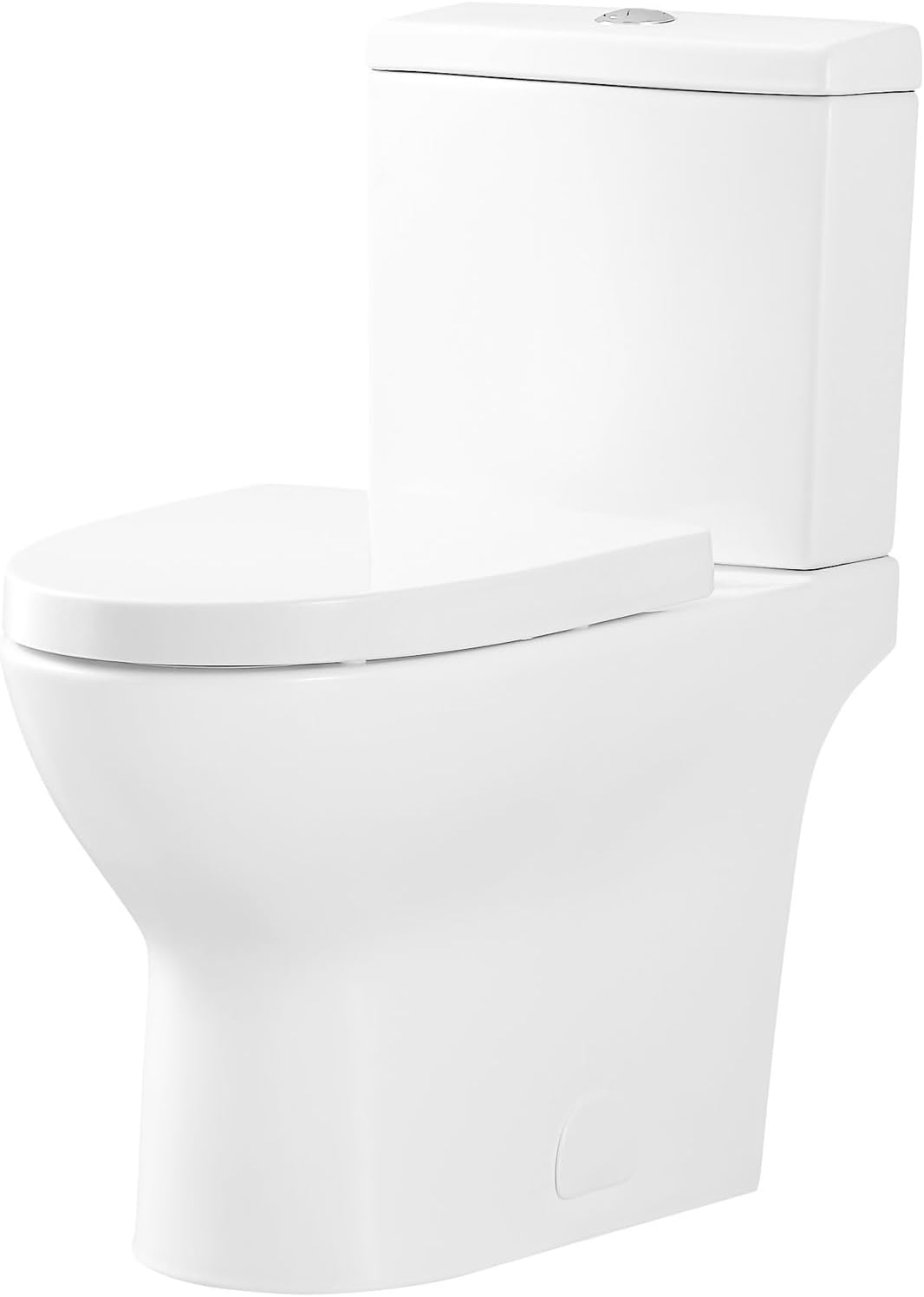 OVE Decors Beverly Two-Pieces Elongated Toilet White 2-Piece Toilet White