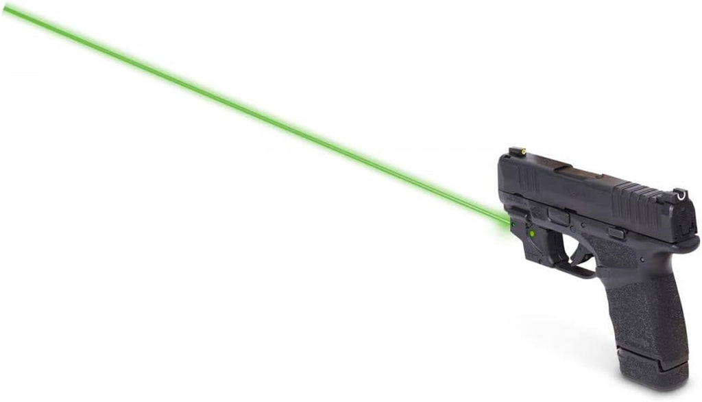 Viridian E Series Green Laser Sight, Custom Gun Fits, Railed or Non-Railed Pistols, Class 3R Green Laser Sight, 5mW Output