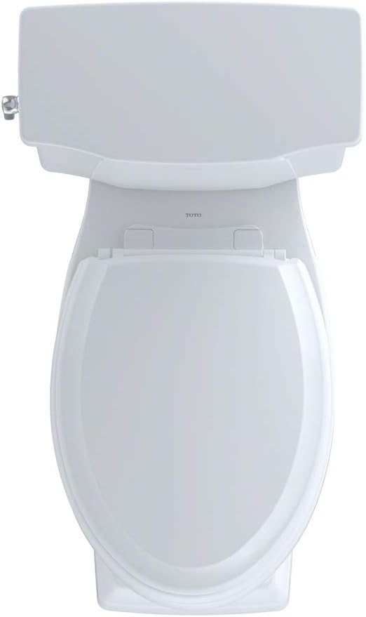 TOTO® Promenade® II 1G® Two-Piece Elongated 1.0 GPF Universal Height Toilet with CEFIONTECT, Cotton White - CST404CUFG#01