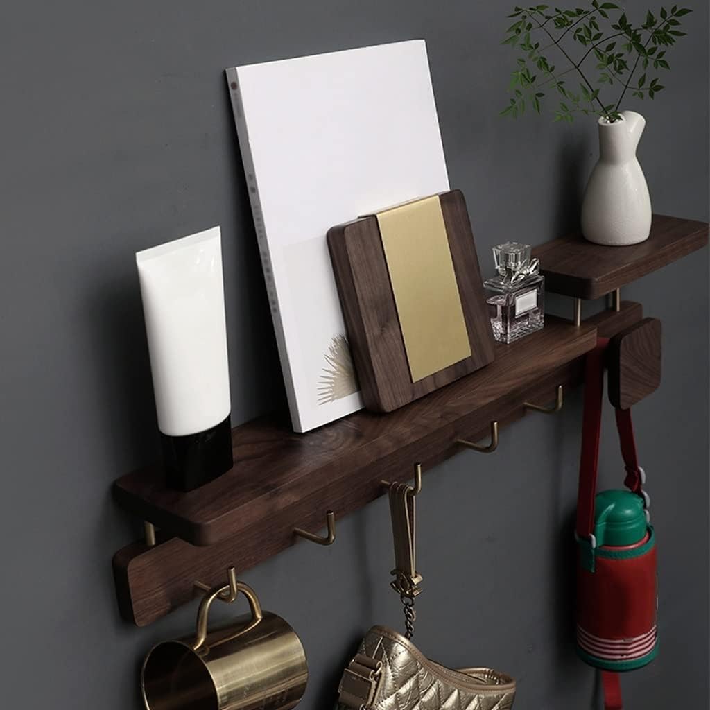 Coat Rack Hook Wall-Mounted Coat Rack Hook Entryway Hooks Creative Key Coat Hook Hook Wall-Mounted Storage Rack Hat Racks for Baseball Caps Coat Hooks (Color : A)