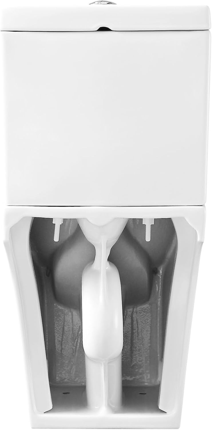 OVE Decors Beverly Two-Pieces Elongated Toilet White 2-Piece Toilet White
