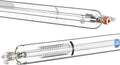 OMTech 100W CO2 Laser Tube for Laser Engraver & Cutter Machine, 1450mm 80mm Dia Laser Cutter Tube with Borosilicate Glass 10000hr MTTF, Laser Cutting Engraving Machine Replacement Tube for Wood Stone