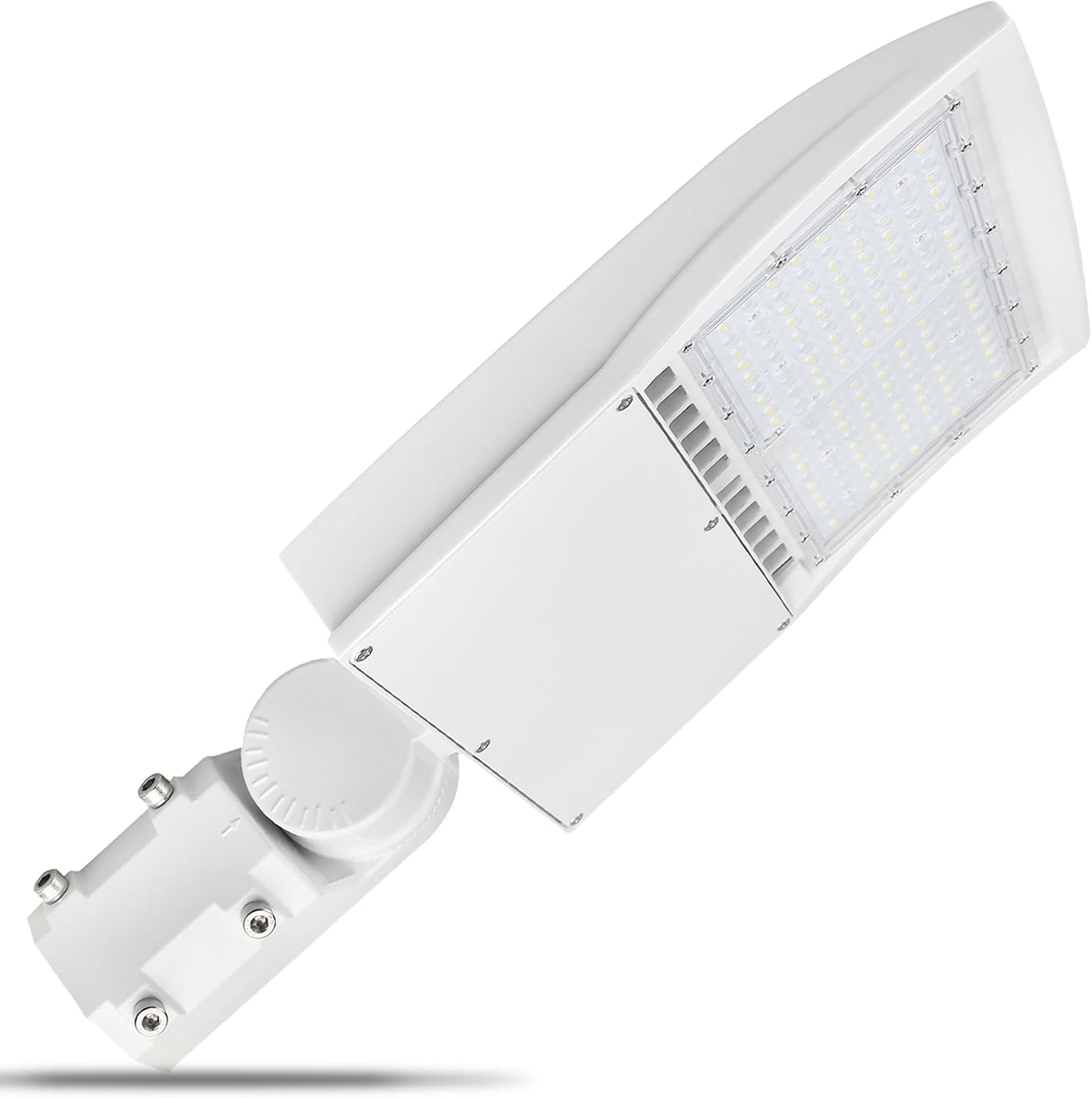 480V 150W White LED Parking Lot Light, 21000LM LED Shoebox Area Light [500W MH/HPS Equiv.], 5000K Dimmable Outdoor Street Lighting with Surge Protection Built-in, IP65 AC100-277V UL Listed