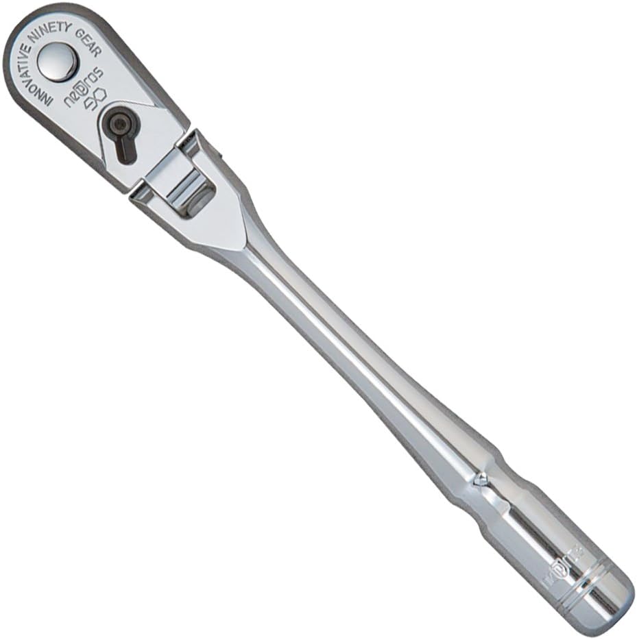 nepros 1/4' sq. Ratchet Handle (90-Tooth Flexible Type)