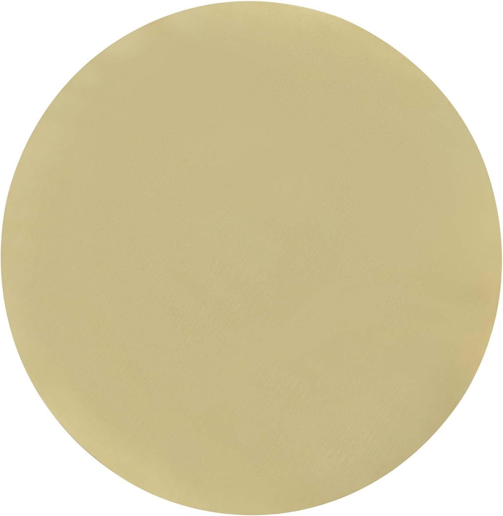 Modway EEI-6606-WHI-BRA Aliza White Marble Round Side Living Room End Table in Brass with White Marble Base