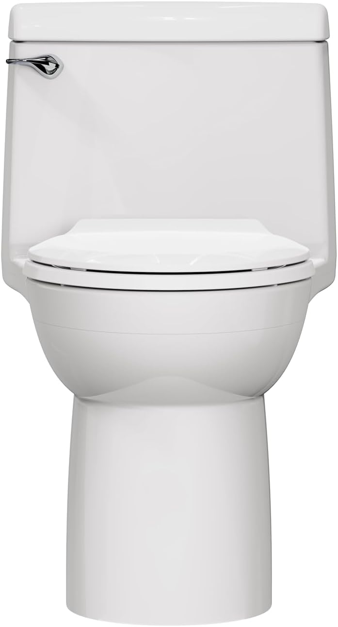 American Standard 2004314.020 Champion 4 One-Piece Toilet with Toilet Seat, Elongated Front, Standard Height, White, 1.6 gpf (Pack of 2)