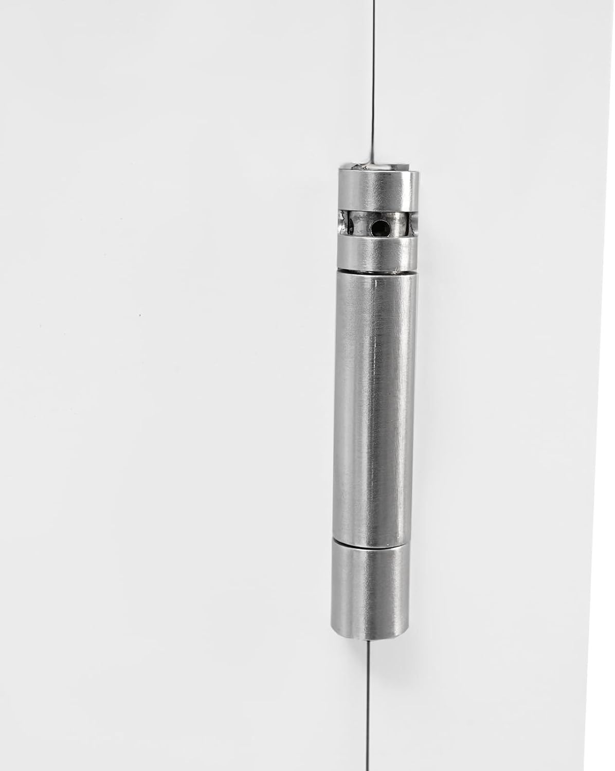 Swinging Doors Cafe Doors with 3 Hinges,Wood Swing Door Interior Saloon Half Partition Door for House Kitchen Shop Entrance Pub Porch(White-24.02 * 35.83in)