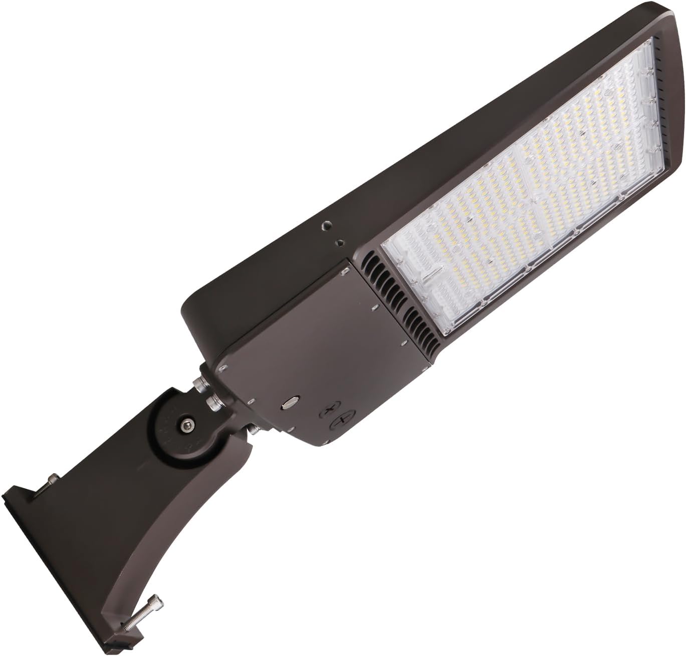 300W LED Parking Lot Light, 5700K 42000LM(140LM/W) Outdoor Commercial LED Shoebox Lights with Direct Arm Mount, [1000W HPS Equiv.] Area/Street/Arena/Security Lighting, AC100-277V