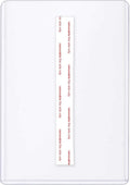 StoreSMART - Rigid Toploaders with Peel & Stick Back (Remove & Reuse) - 4' x 6' - Photo Size - 50-Pack - HPP4X6PSR-50