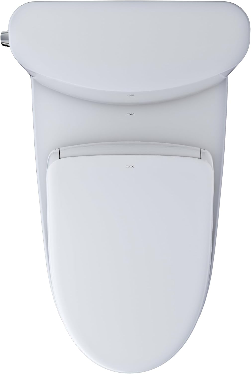 TOTO® WASHLET®+ Nexus® 1G® Two-Piece Elongated 1.0 GPF Toilet with S7 Contemporary Bidet Seat, Cotton White - MW4424726CUFG#01