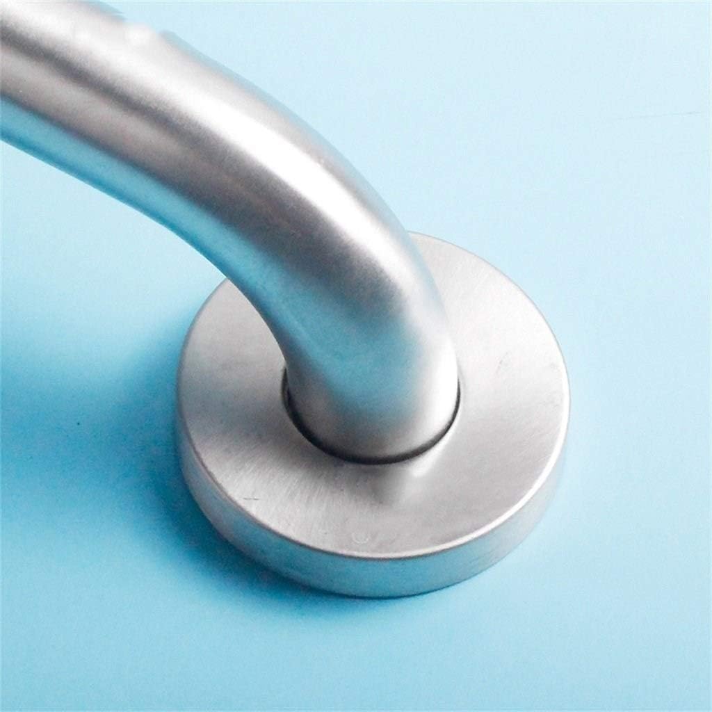 Shower Handles, Handrails Grab Bar Brushed Nickel, Bathtubs and Showers Handrail,-Slip for Disabled Elderly, Toilet Wall Mount Assist Handle，Silver-30Cm
