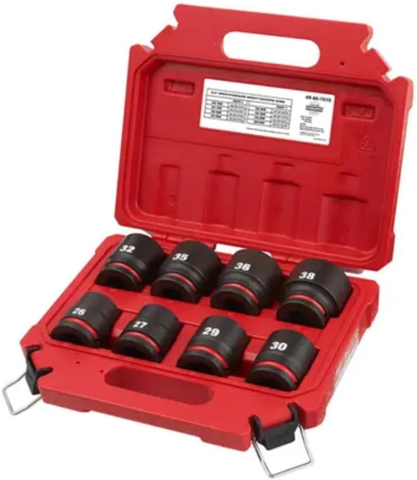 Milwaukee Impact Socket Set 3/4' Short 08 Pcs 49-66-7019