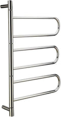 Towel Warmer Heated Towel Rail Rails Electric Rack for Bathroom, Heater, Wall Mounted, Let Towels are No Longer Cold, Brushed Nickel