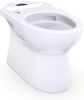TOTO® Glaston™ WASHLET®+ Elongated Skirted Toilet Bowl with CEFIONTECT®, Cotton White - CT472CUFGT40#01