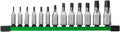 Milwaukee Electric - 13PC 1/4 and 3/8 Drive TORXREG BIT Socket Set