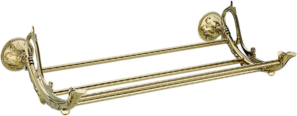 KETTEL Luxury Gold Bathroom Accessories ，Antique Bathroom Shelves Accessories ，Towel Bar Accessories,Bathroom Hardware (Color : Towel Rack)