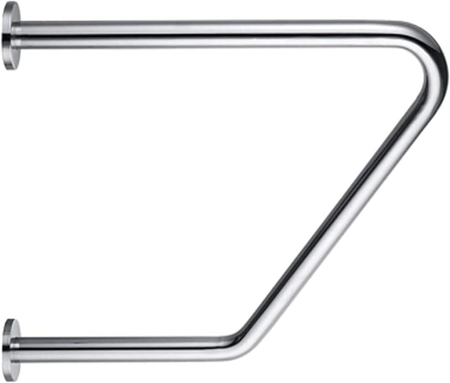 Toilet Frame Bathroom Toilet Grab Handles for Bathtub, Safety Support Grab Bar Triangular Chrome-Plated Barrier-Free Bathroom Handrail for ly