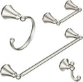 Moenl #Moen KA-WYN-4-BN Moen Wynford 4-Piece Acessory Kit, Brushed Nickel,