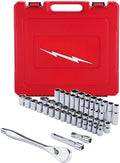 47PC 48-22-9010 for Milwaukee 1/2' Socket ratchet Wrench Set w/Case