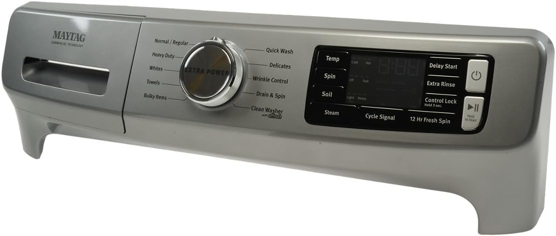 Whirlpool W11325569 Genuine OEM Top Load Washer Electronic Control Panel Assembly Replacement Part - Replaces W11294858