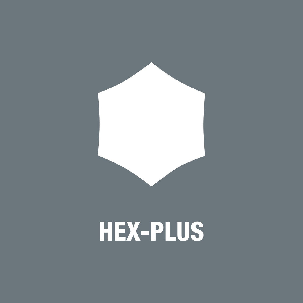 Wera 05003974001 Belt B Imperial 1 Zyklop In-Hex-Plus bit socket set with holding function, 3/8' drive, 8 pieces