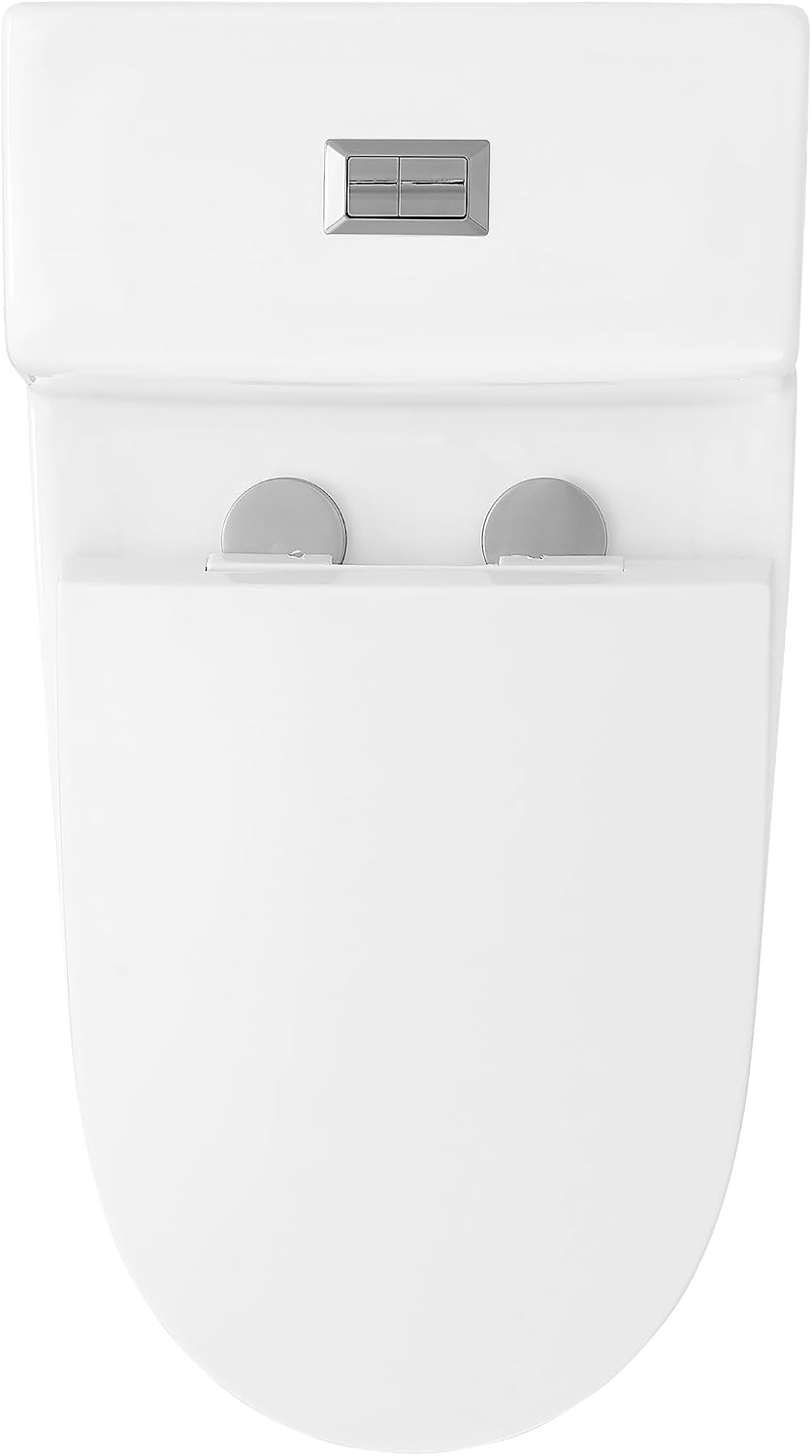 Kent One-Piece Elongated Toilet Vortex Dual-Flush 1.1/1.6 gpf