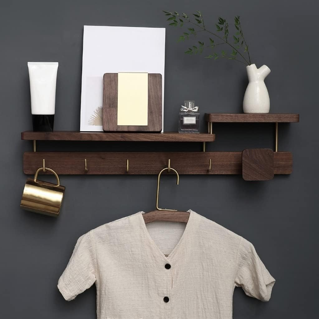 Coat Rack Hook Wall-Mounted Coat Rack Hook Entryway Hooks Creative Key Coat Hook Hook Wall-Mounted Storage Rack Hat Racks for Baseball Caps Coat Hooks (Color : A)