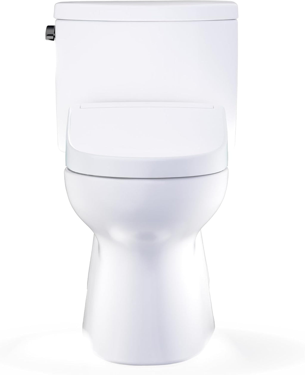 TOTO® WASHLET+® Vespin® II Two-Piece Elongated 1.28 GPF Toilet and WASHLET+® S5 Bidet Seat, Cotton White - MW4743446CEFG#01