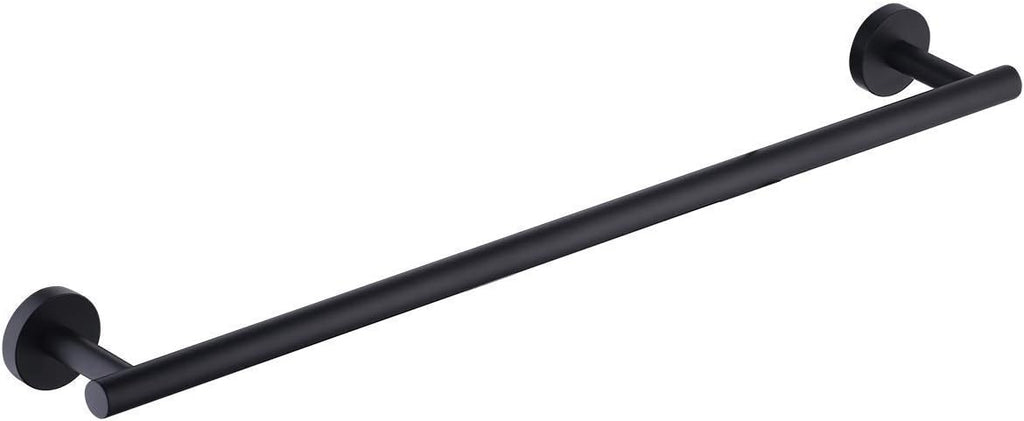 Bathroom Grab Bars 24 Inches Matte Black Towel Bar for Bathroom Kitchen Hand Towel Holder Dishcloths Hanger Steel Wall Mount No Drill,Household Hardware