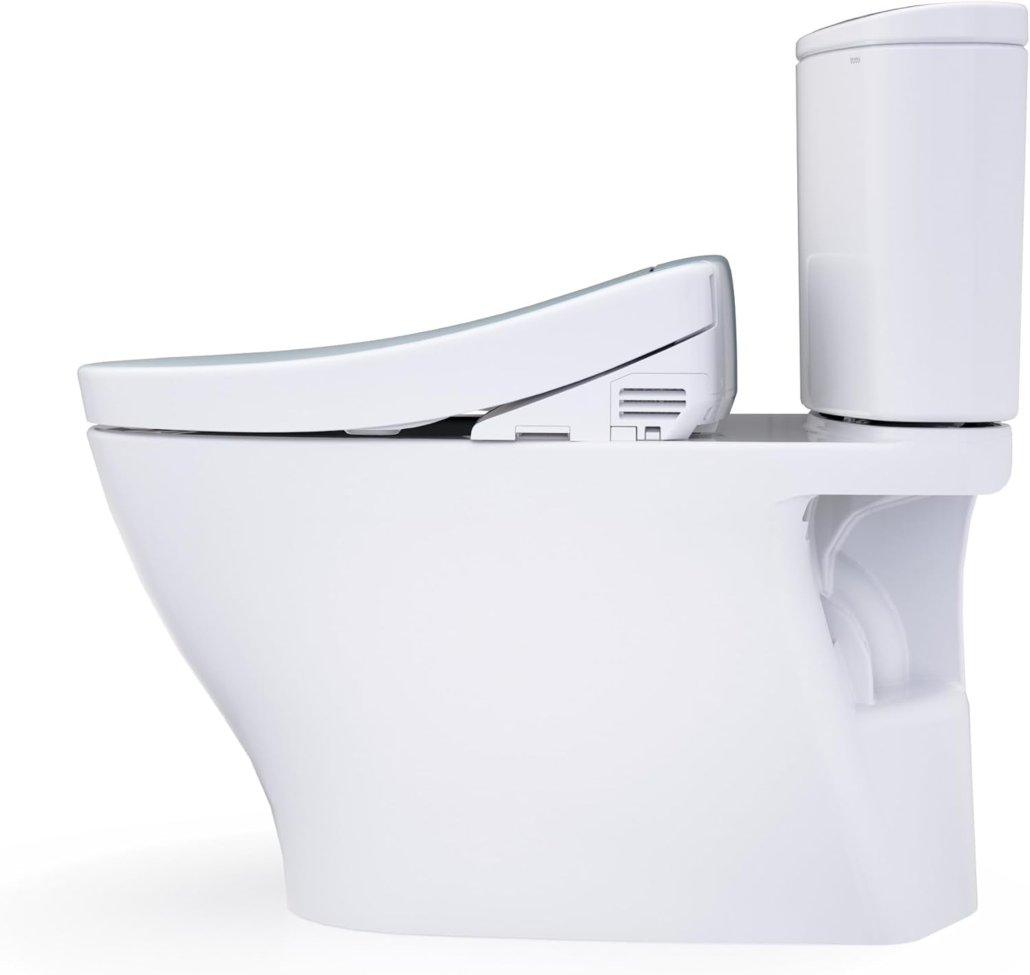TOTO® WASHLET®+ Nexus® Two-Piece Elongated 1.28 GPF Toilet with S2 Bidet Seat, Cotton White - MW4423346CEFG#01