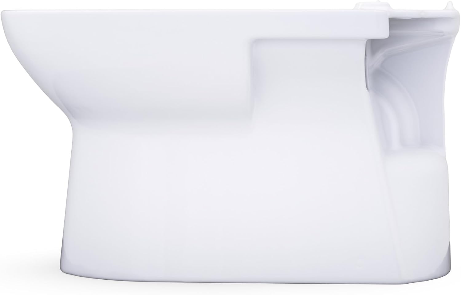 TOTO® Glaston™ WASHLET®+ Elongated Skirted Toilet Bowl with CEFIONTECT®, Cotton White - CT472CUFGT40#01