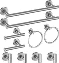 Bathroom Hardware Set Black and Gold Towel Bar Including 2pcs 16inch Bars Toilet Paper Holders,United States