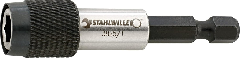 Stahlwille 40/29/4 SCI, 1/4 Inch Socket Spanner Set, Bit Set 33 Pieces, Mini Bit Ratchet, Ratchet Screwdriver Bit Holder, Nuts and Bits in Soft Case, Made in Germany