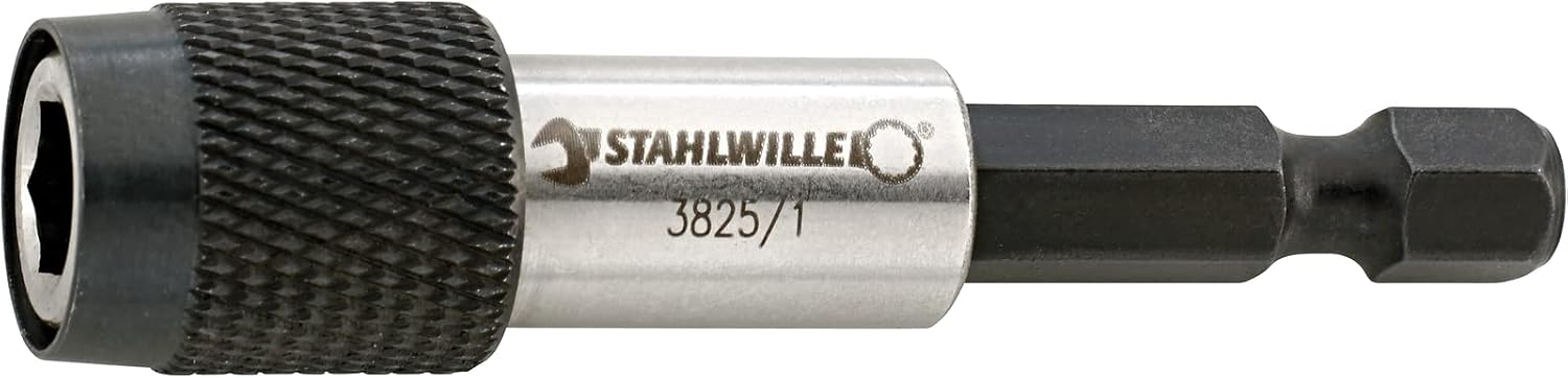Stahlwille 40/29/4 SCI, 1/4 Inch Socket Spanner Set, Bit Set 33 Pieces, Mini Bit Ratchet, Ratchet Screwdriver Bit Holder, Nuts and Bits in Soft Case, Made in Germany