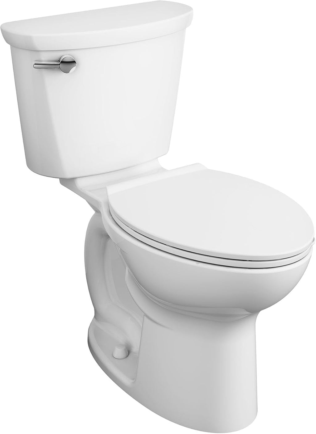 American Standard 215AB104.020 Cadet PRO Two-Piece Toilet Less Seat, Elongated Front, 10-in Rough-In, White, 1.28 GPF