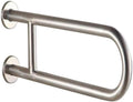 Toilet Frame Bathroom Toilet Grab Handles 24-Inch Handicap Polished Chrome Grab Bar Toilet, Wall Mounted Shower Safety Support Rail ly Stainless S (O