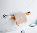 Grab Rails Towel Shelfs,Grab Bars for Bathroom, Hand Rail Support Bathtub Mounted Safety Polished Chrome Bar