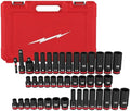 43 PC 49-66-7009 Impact Duty Drive Socket Set for Milwaukee 3/8' SAE/Metric Socket Set Length 16.33 in Height 10.51 in Width 2.79 in