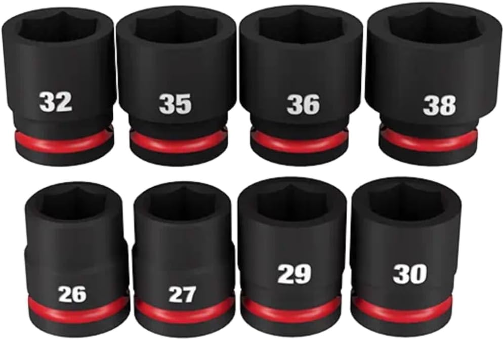 Milwaukee Impact Socket Set 3/4' Short 08 Pcs 49-66-7019