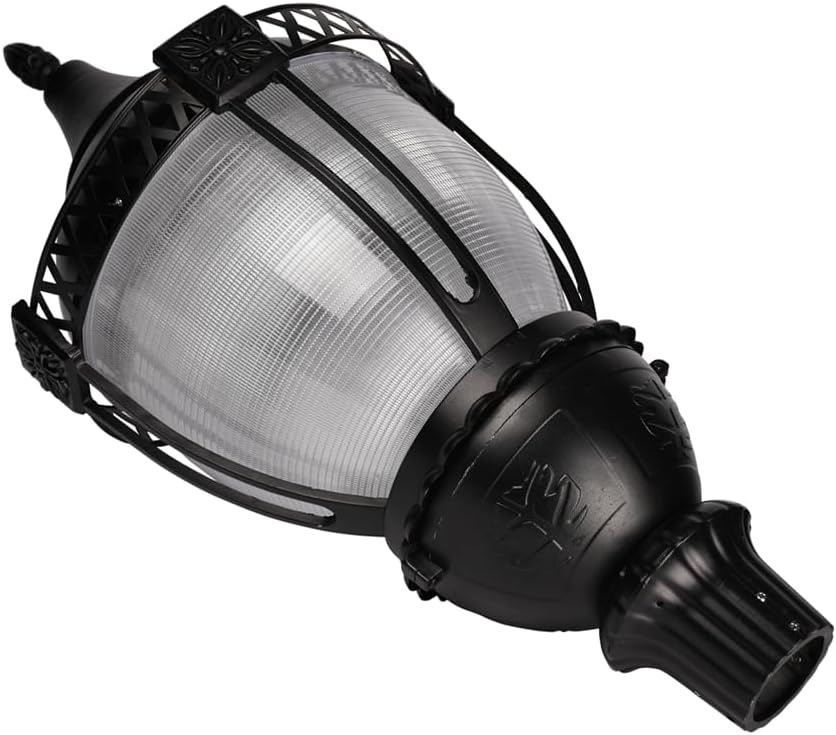 LED Acorn Post Top Light with Photocell Wattage and Color Adjustable 100W/80W/60W 3000K/4000K/5000K 100-277V Vintage Style Exterior Lighting for Driveway Yard Garden Park, UL Listed