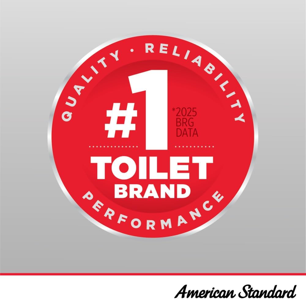 American Standard Toilet 215TB104.020 Cadet PRO Two-Piece, Extra Tall Height, 10 inch Rough In Toilet, Elongated Front, White, 1.28 GPF (TOILET SEAT SOLD SEPARATELY)